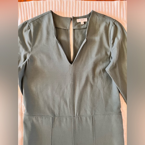 NWOT BILLY REID Small Forest Green Long sleeve Jumpsuit - Picture 6 of 12